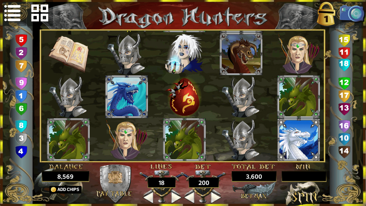 Slot - Dragon Hunters